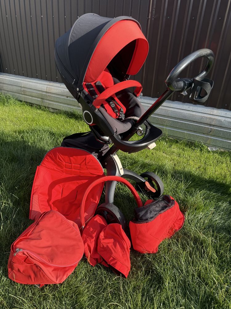 Коляска Stokke 3/1 stokke stoke два подарка мега комплектация