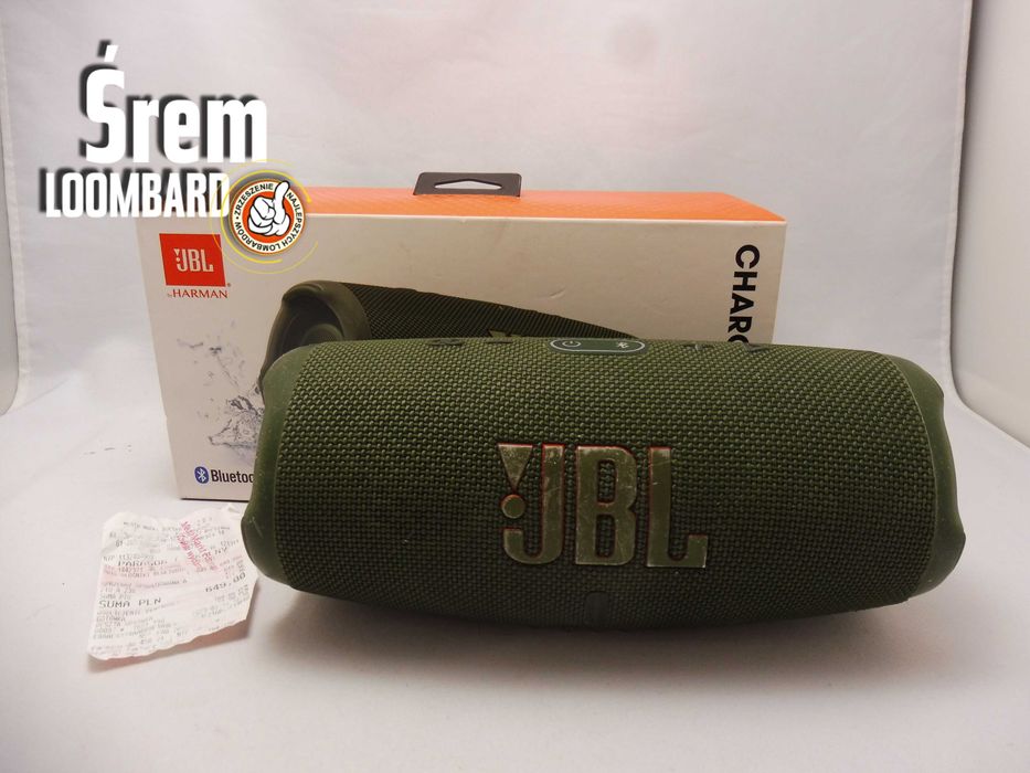 Głośnik JBL Charge 5, Kartonik, Stan db!
