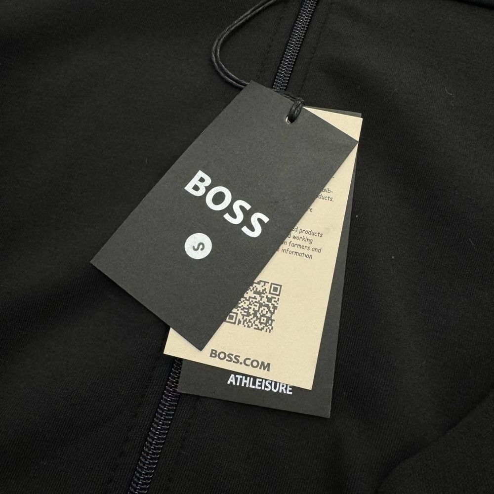 NEW SEASON! Мужской спортивный костюм двойка Boss черный размеры S-XXL