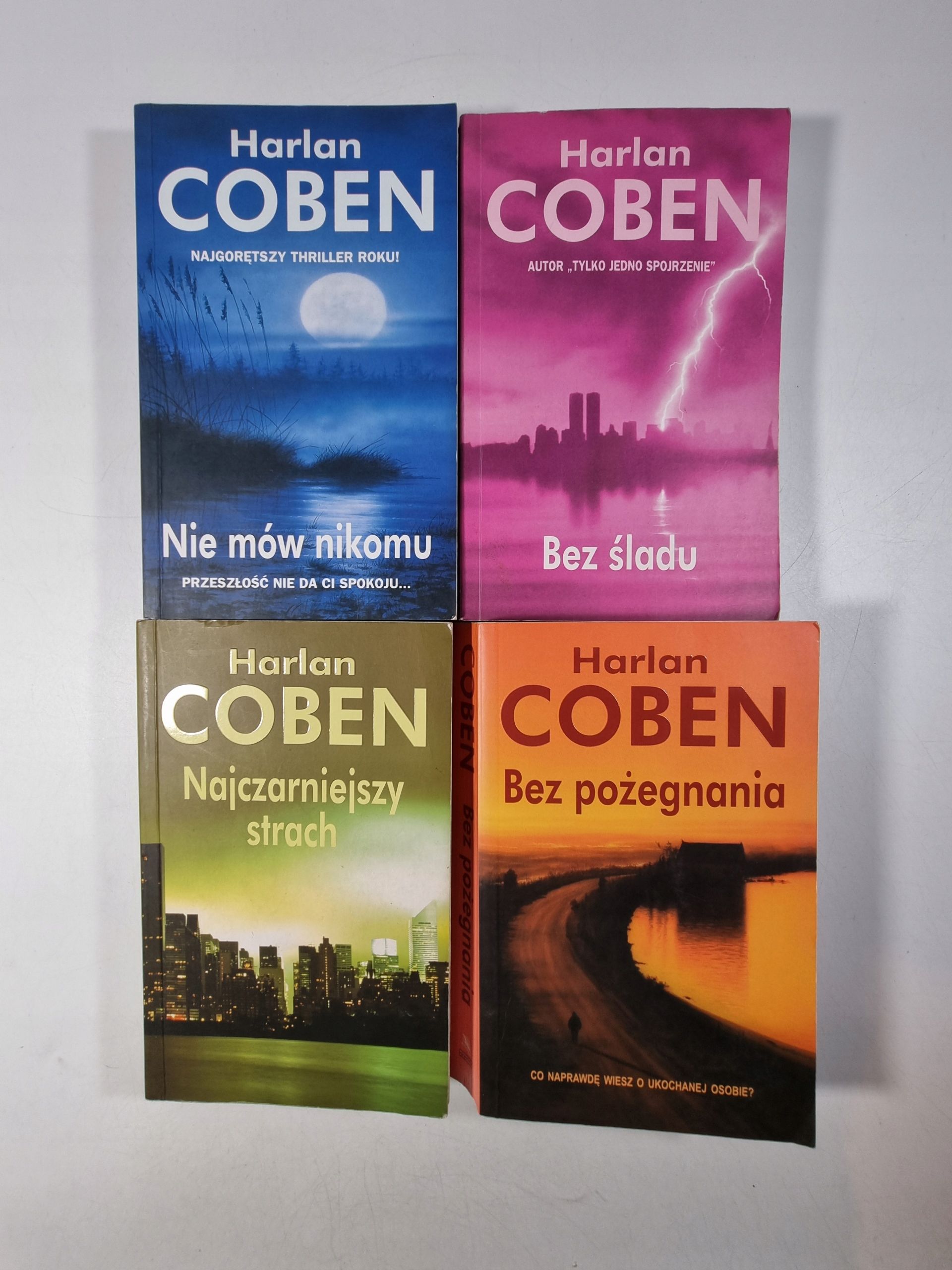 Harlan Coben / zestaw 4 książek / Kryminał