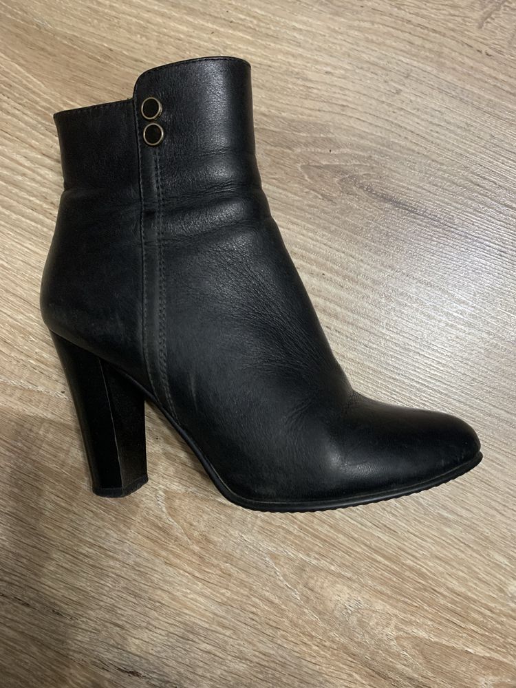 Полусапожки, кожаные, 34р.,