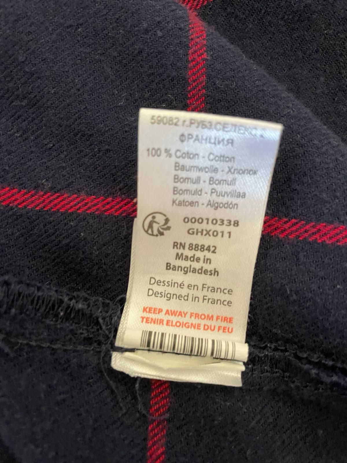 Camisa xadrez clássica