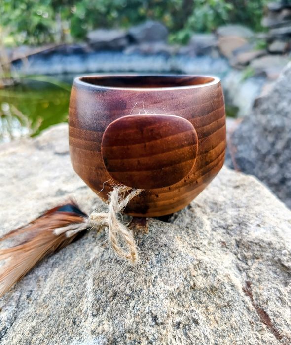 Дерев'яна філіжанка (кукса)