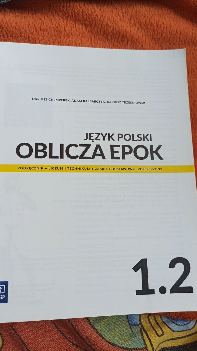 Oblicza epok nowa edycja 1.2 i 2.1 j polski