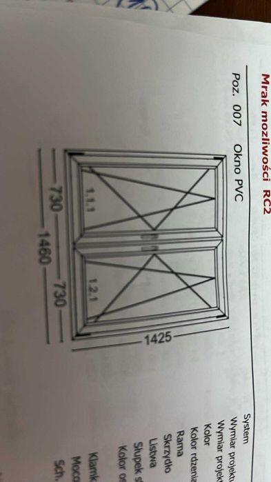 Sprzedam okna po demontażu kolor (zew) złoty dąb/biały (biały)