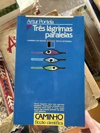 livro de Artur Portela - Três lágrimas paralelas.