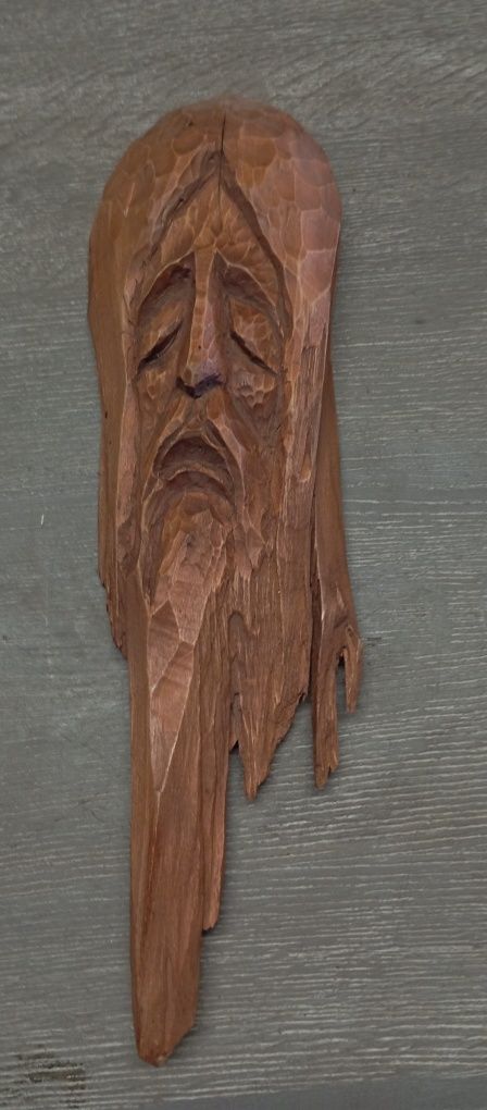 Płasko rzeźba drewno