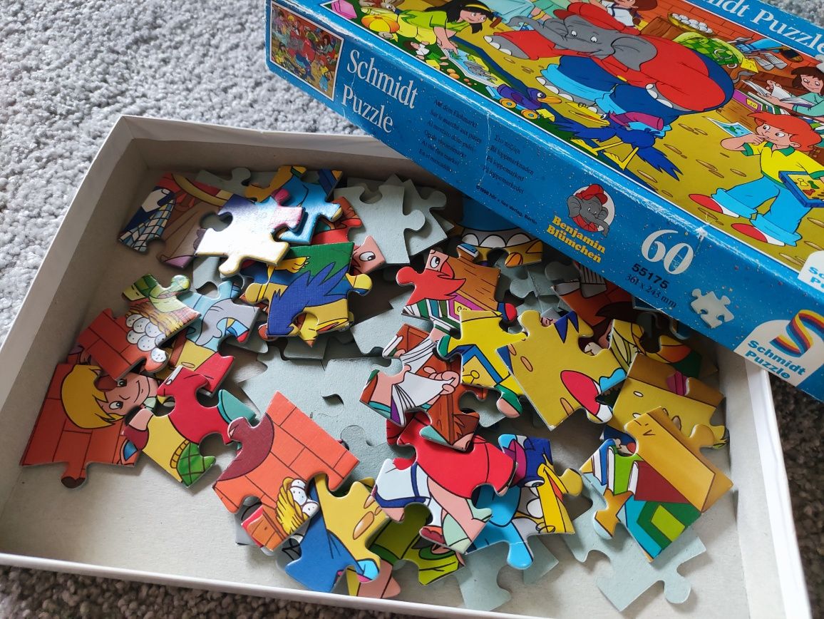 Słoń Benjamin 60 pcs Schmidt Puzzle 1998