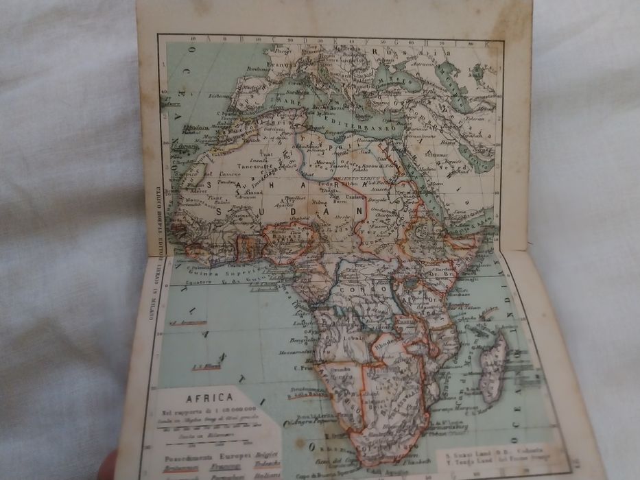 Atlante Geografico Universale – 1910 – 11ª edição – Ulrico Hoepli (com