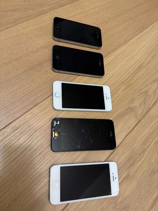 4x iphone niesprawne
