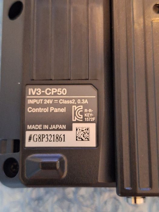 KEYENCE IV3-CP50 panel dotykowy.  Nowy