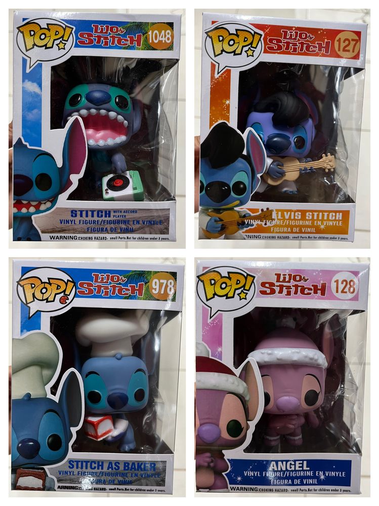 Funko Pop Stitch Novos Natal