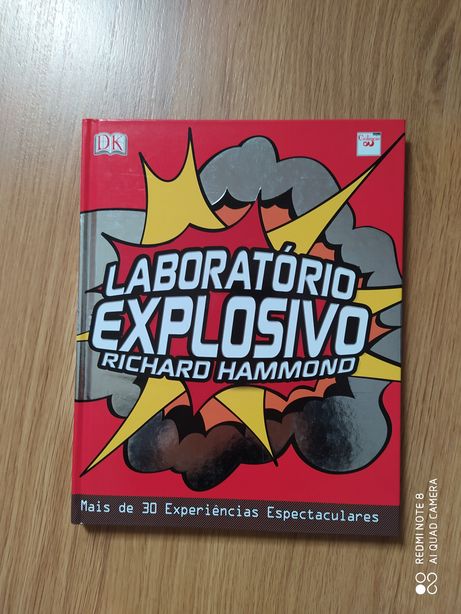 Laboratório explosivo -livro de experiências