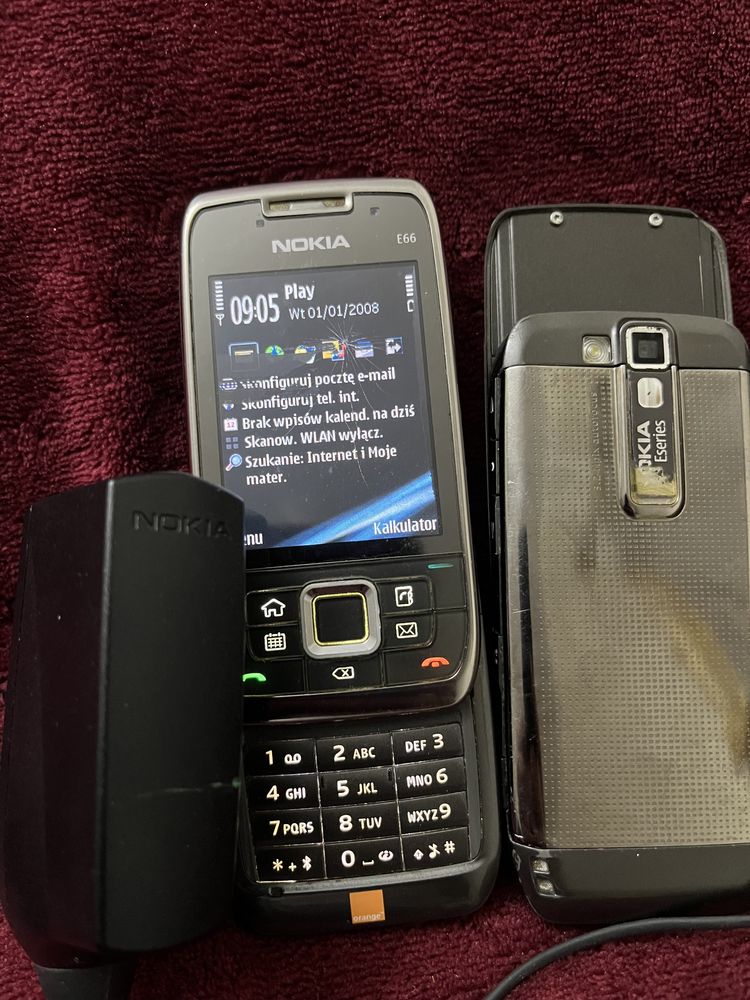 Nokia E66 bez simlocka/dwie sztuki