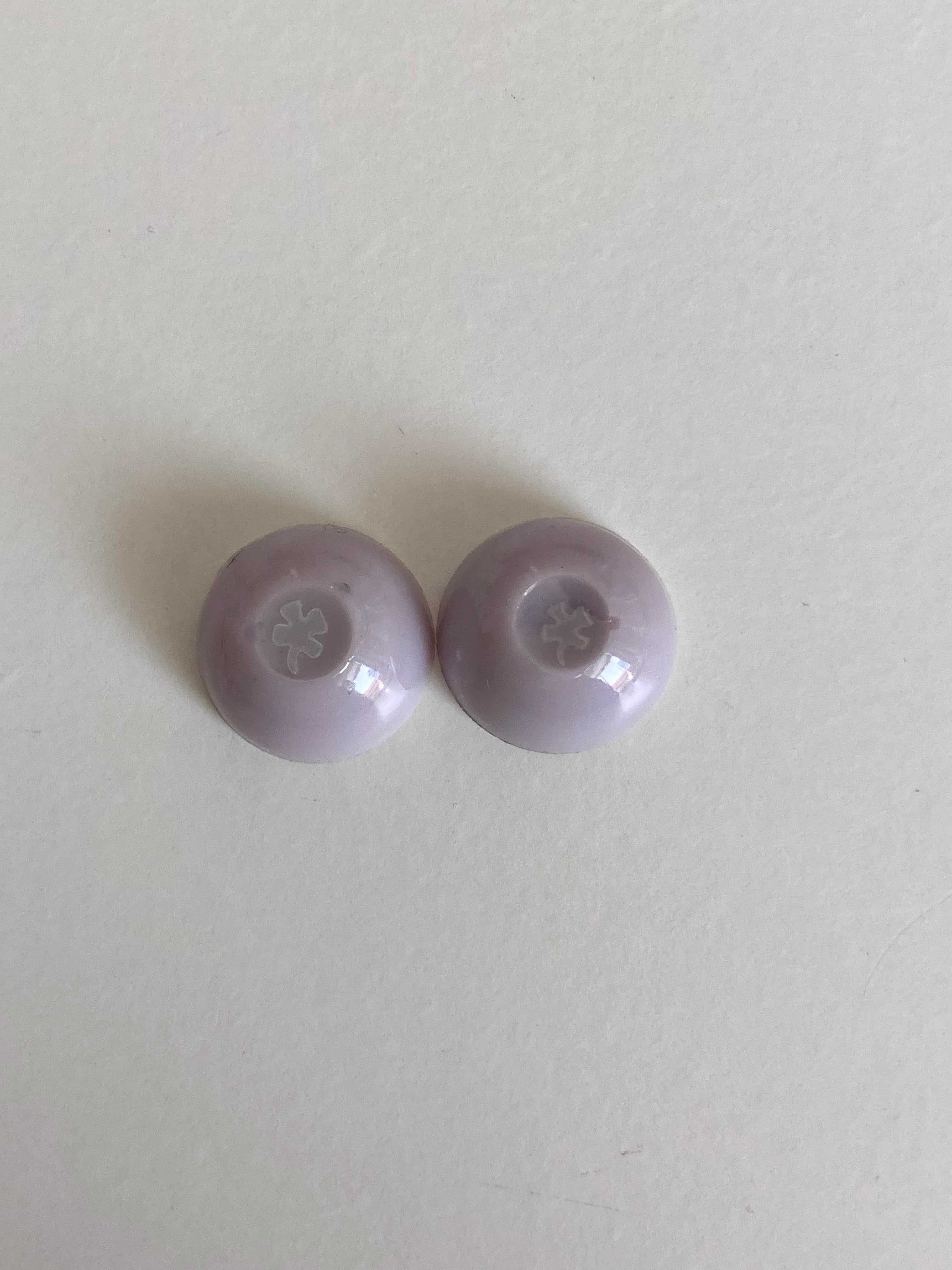 liliowe oczy dla lalek bjd oczy 16 mm