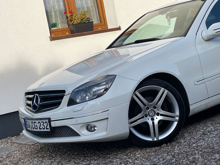 Mercedes-Benz CLC Opłacony*biały Kruk*AMG*BiXenon*F1*Automat*bezwypadkowy*