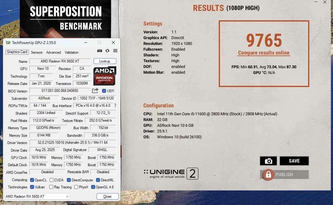 ігрова відеокарта RX5600XT 6GB DDR6 AsRock Challenger пломба. Trade-IN