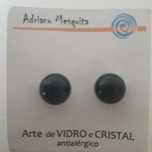 Brincos de Vidro e Cristal