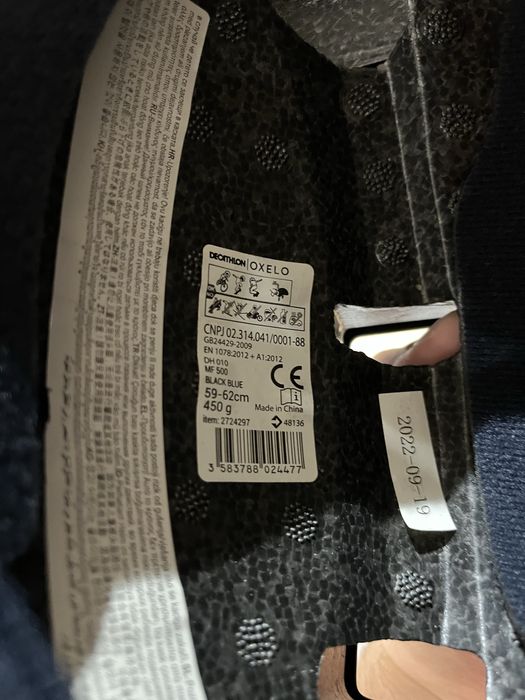 Capacete Oxelo MF500 Decatlhon