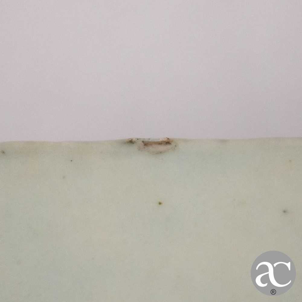 Travessa porcelana China, decoração Cantão período Qianlong séc. XVIII