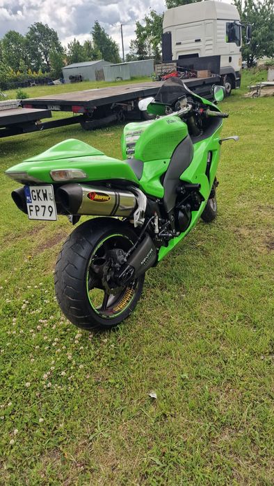 Kawasaki ninja zx10r zx 10r  akrapovic 2006r zamianapoopsy
