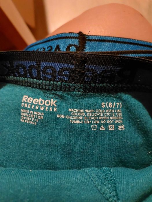 3 bokserki Reebok & U.S.Polo S (6-7 lat)