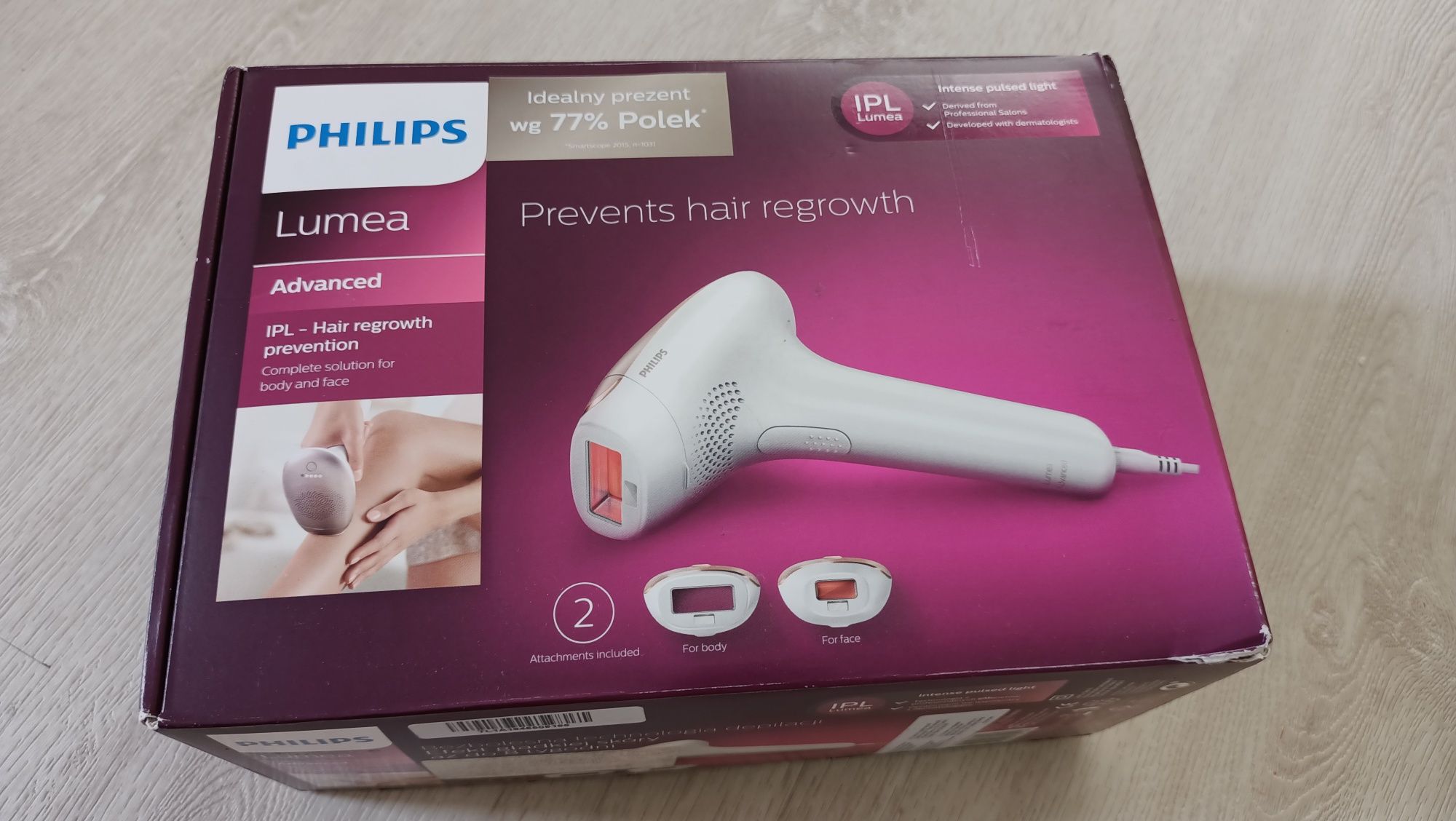 PHILIPS depilator laserowy Lumea Advanced SC1997/00