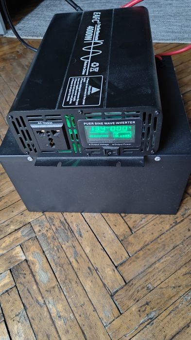 Комплект резервного живлення інвертор 4000w + батарея lifepo4 12v150ah