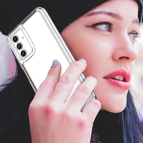 Etui Outer Braders z Ramką do Samsung Galaxy A13/5g przezroczyste