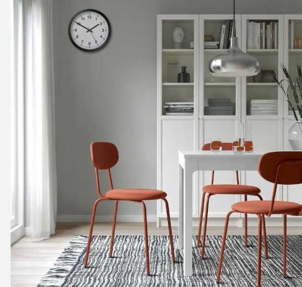 IKEA nowe krzesła Ostano salon jadalnia tapicerowane