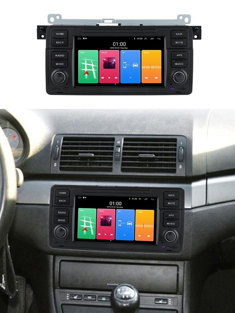 Bmw e46 Navi stacja multimedialna Android Nawigacja radio