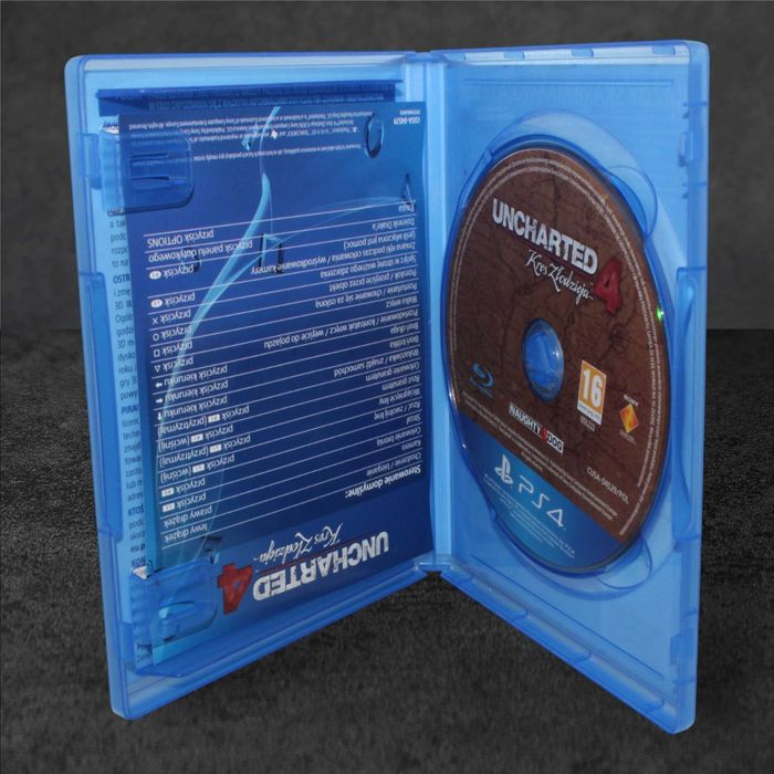 PL 5/5 Uncharted 4: Kres Złodzieja PS4 GameBAZA