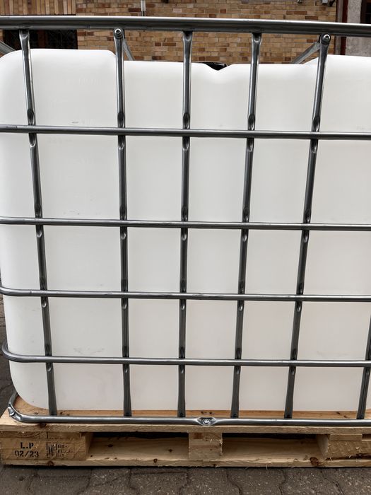 Zbiornik 1000l mauzer na wode deszczówkę   Mauzer 1000 L