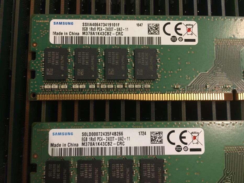 DDR4 8GB 2133 / 2400 / 2666 / 3200  mhZ DIMM Intel/AMD