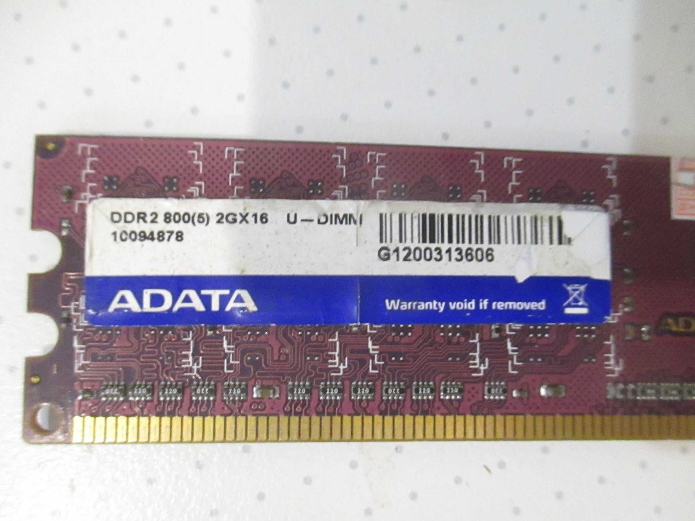 Оперативная память Adata DDR2 2GB 800MHz