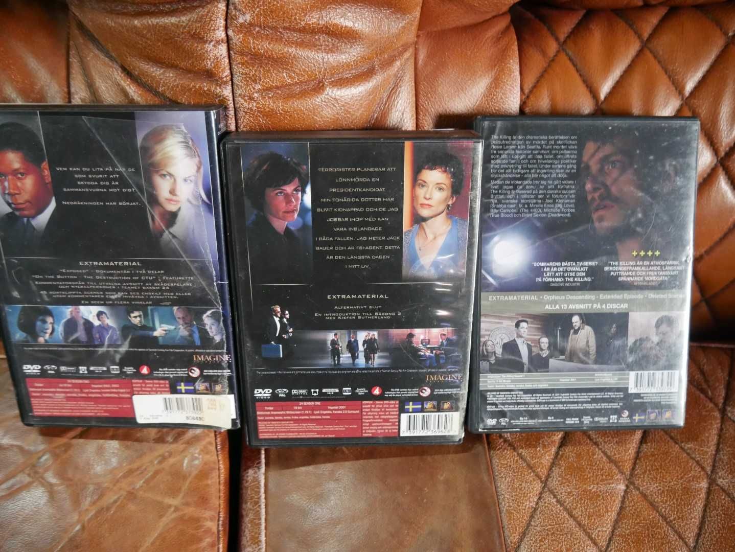DVD serial 24 hours sezon 1 i 2 the killing