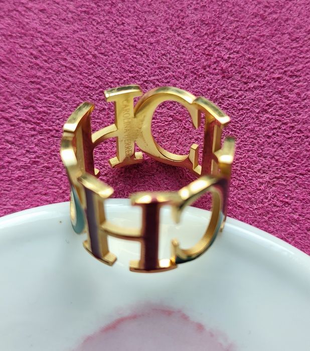 Anel em aço inoxidável