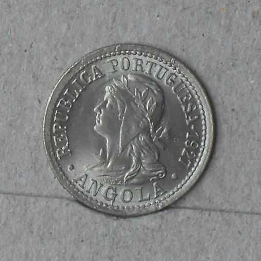 Angola 2 macutas 1927 - soberba-  olx X10787