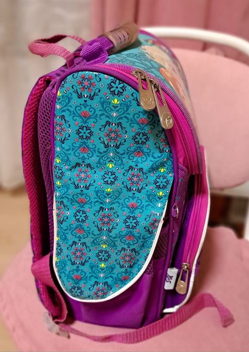 Каркасный школьный рюкзак YES, Frozen