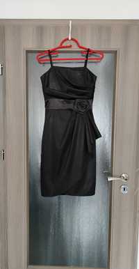 Elegancka sukienka XS mała czarna