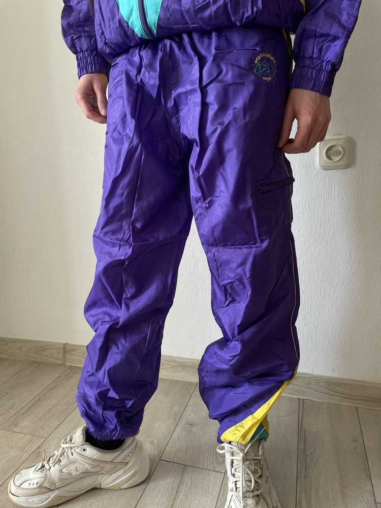 Спортивный костюм весняний ретро вінтаж 90ті НОВИЙ М L XL XXL вечірка