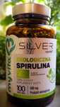Spirulina ekologiczna Silver MyVita 100 kaps.