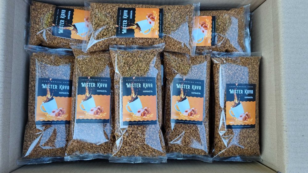 Розчинна кава Тірамісу Кофе со вкусом Карамель Ароматизована кава