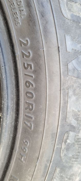 Opony 225/60/17 zima zimowe dunlop cena za komplet