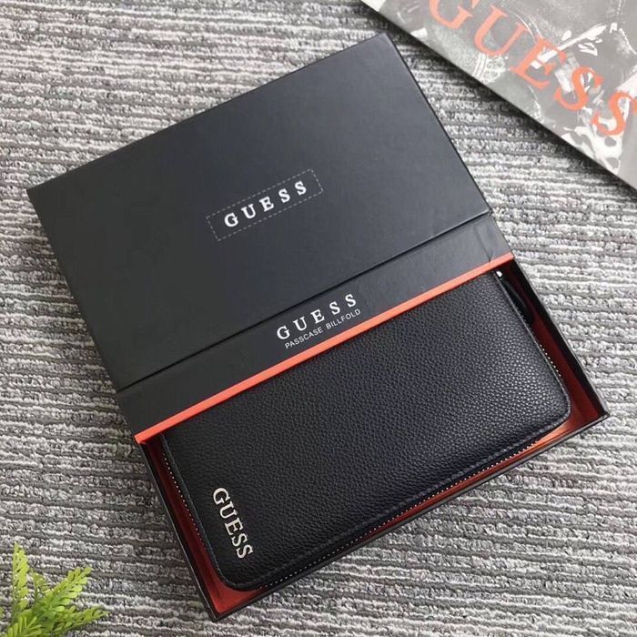 Мужской кожаный клатч guess, чоловічий гаманець , портмоне , кошелек