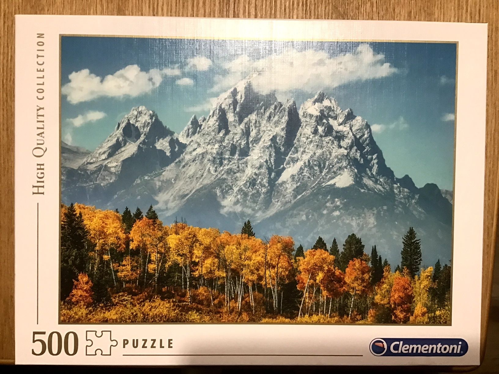 Puzzle Clementoni 500 Grand Teton Jesienią