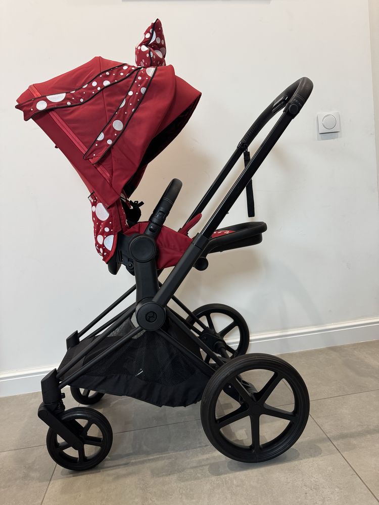 Cybex Priam 4.0 2w1 PETTICOAT / Black Matt