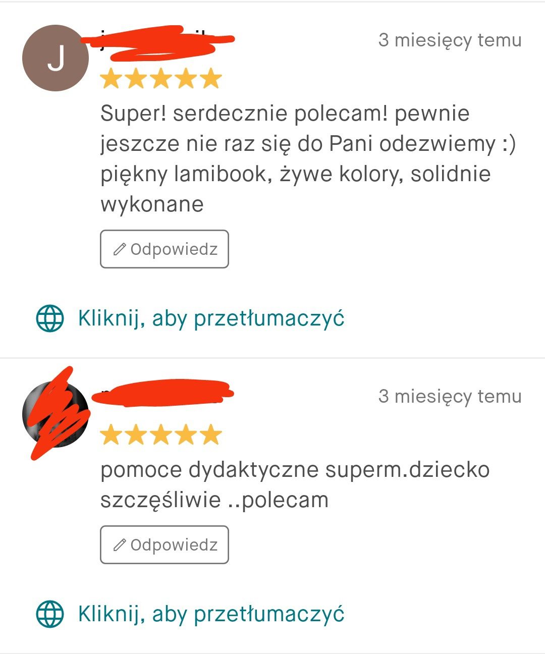 Karta pracy do lamibook: puste - pełne