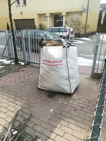 Worki na odpady, śmieci, gruz - Warszawa i okolice