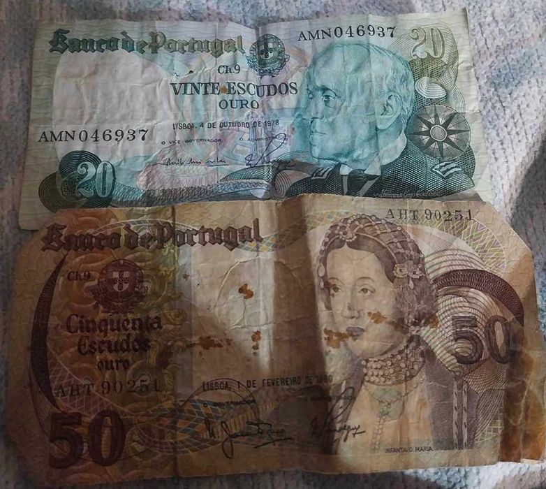 Nota de vinte e cinquenta escudos
